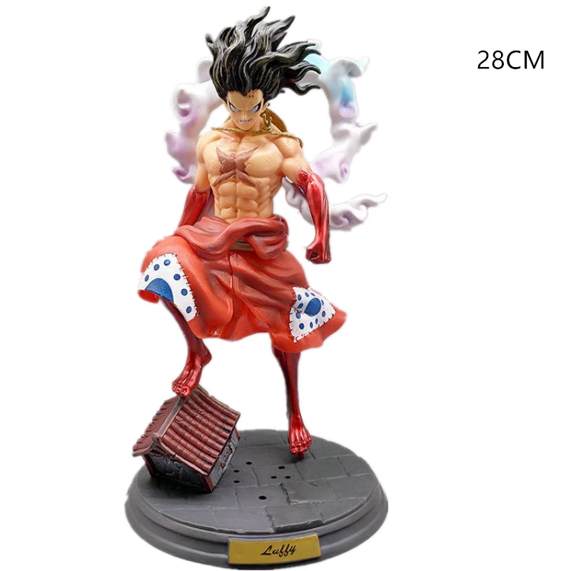 Статуя One Piece Gear четвёртая Луффи фигурка большие фигурки змея человек