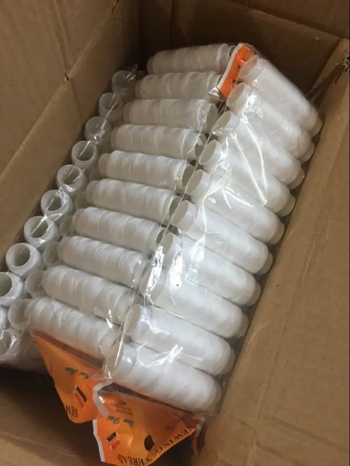 10 шт. катушка из полиэстера швейная нить ручная машина для квилтинга вышивка