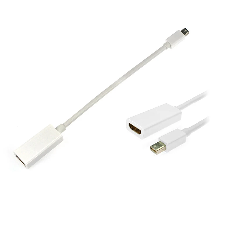 Адаптер TEROW MINI DP-HDMI для кабеля мини-конвертер порта дисплея 1080P Высокая