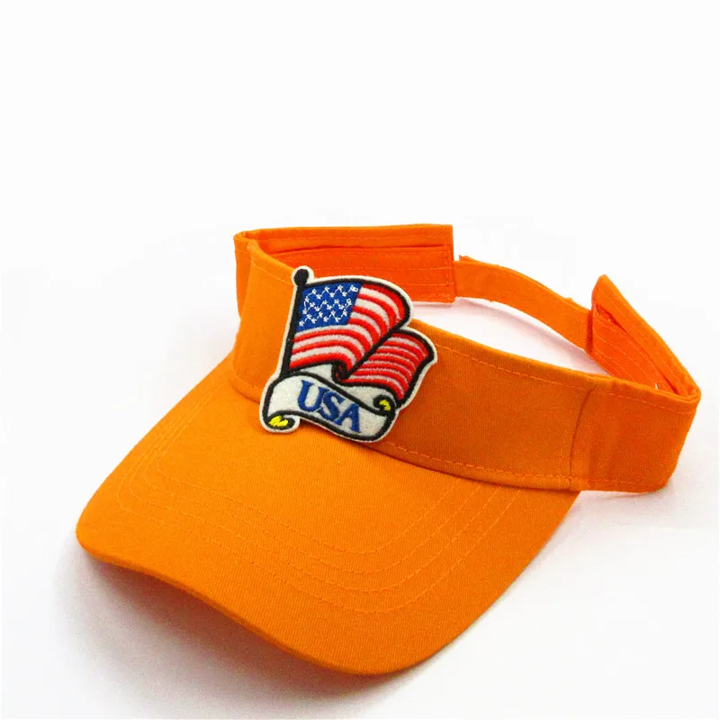 

The usa embroidery Visors Baseball Cap Adjustable Snapback cap for men and women 282