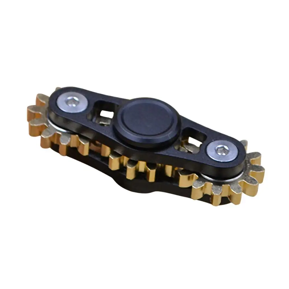 

Advanced Bearing Turntable Gear Linkage Manual Rotating Fingertip Top Toys Metal Fingertip Top Educational Educational Boys Toys