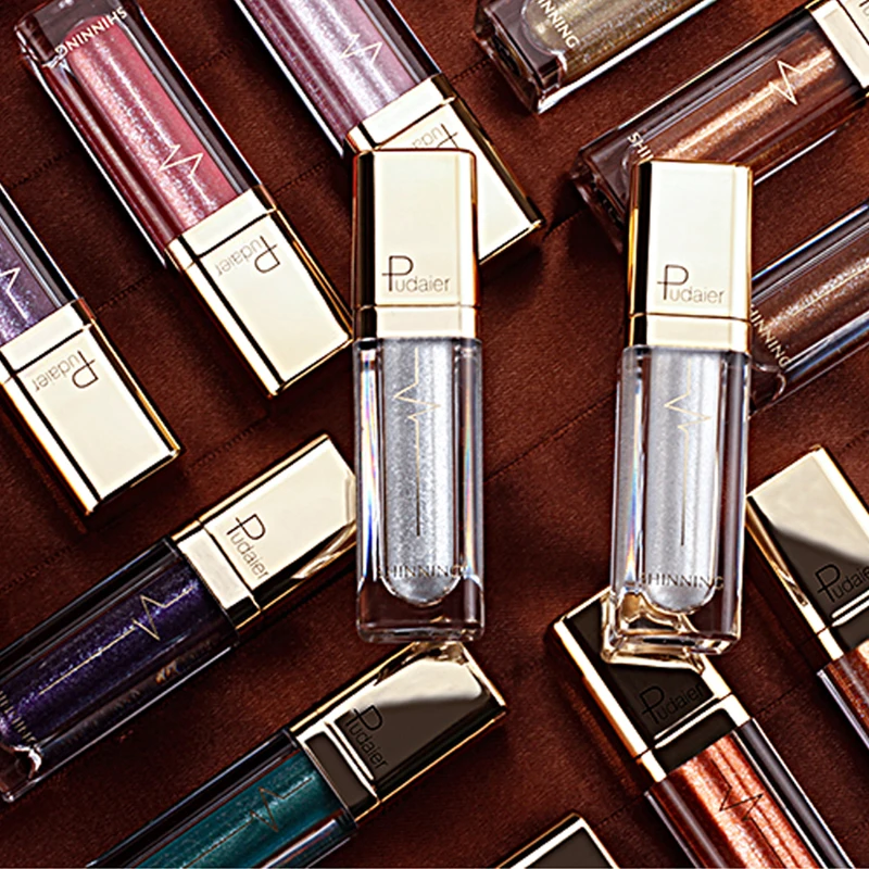 18 цветов стойкие водонепроницаемые Жидкие тени для век косметика красоты