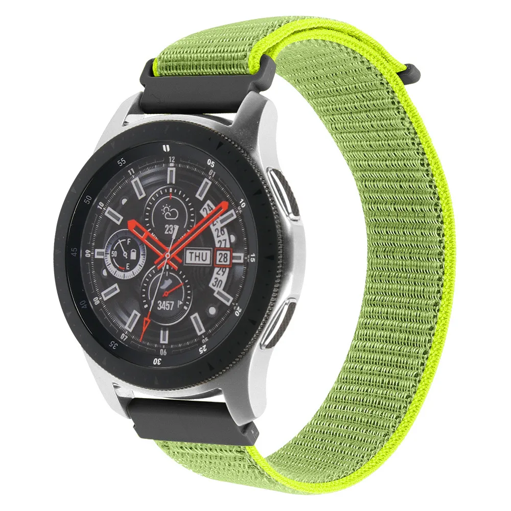 22 мм нейлоновый ремешок для samsung Galaxy Watch 46 мм Galaxy gear S3 спортивный ремешок для Huami Amazfit 2/2S ремешок для huawei Watch 2 gt