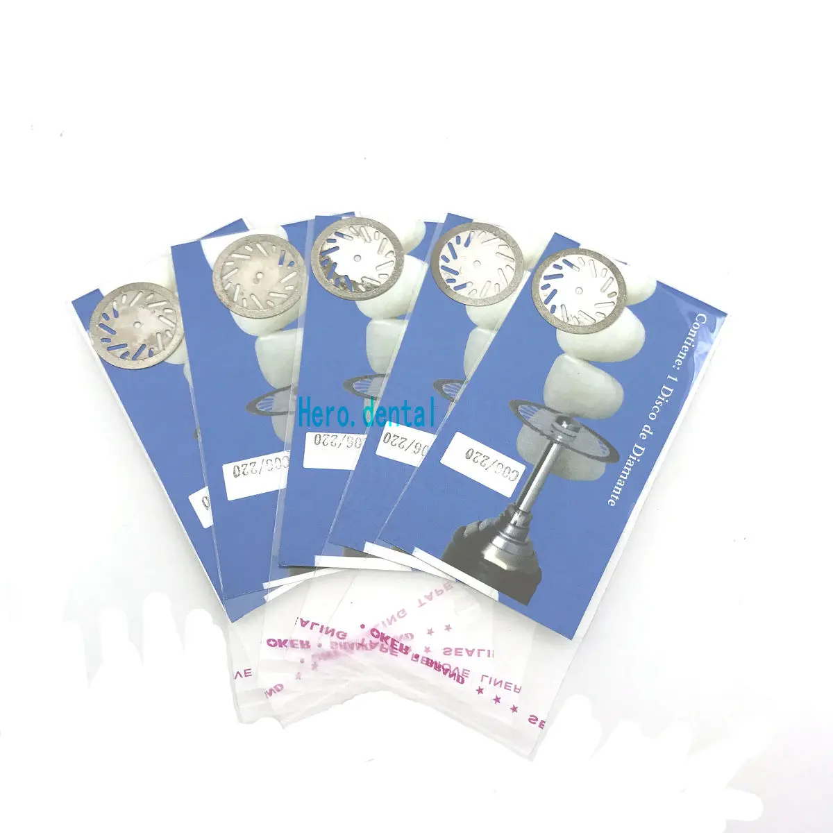 5 шт. Стоматологические алмазные диски для стоматологической резки штукатурка