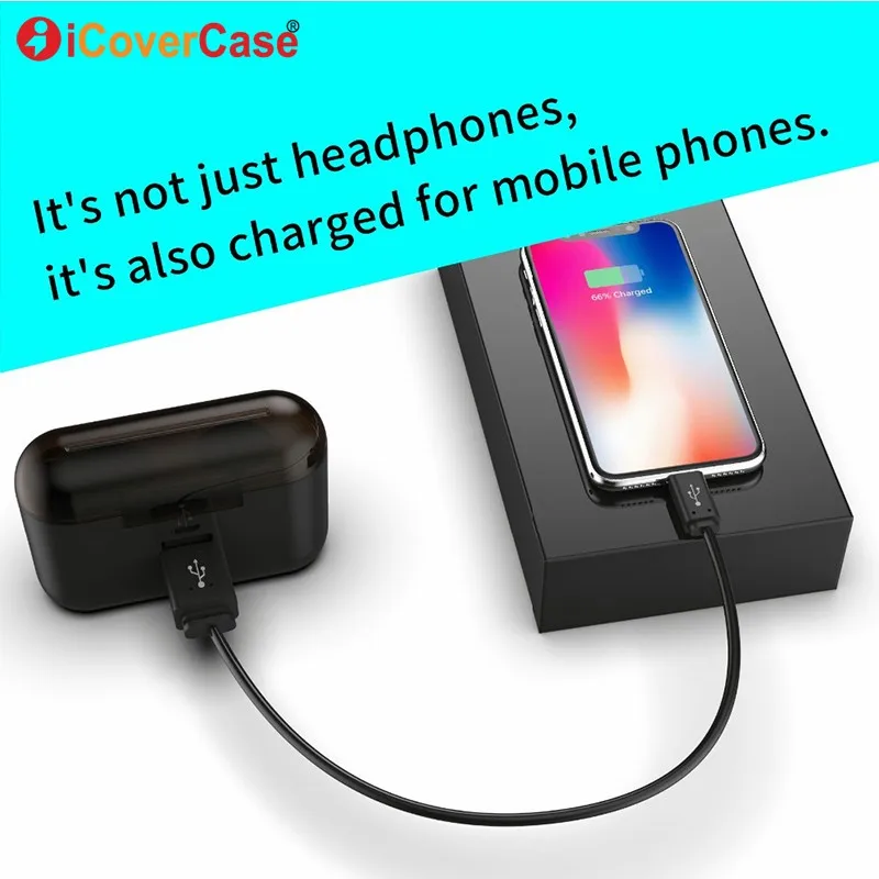 Bluetooth-наушники Twins для Apple iPhone 11 Pro Max X XS XR 8 7 6 6s Plus 5 SE 2020 беспроводные наушники с