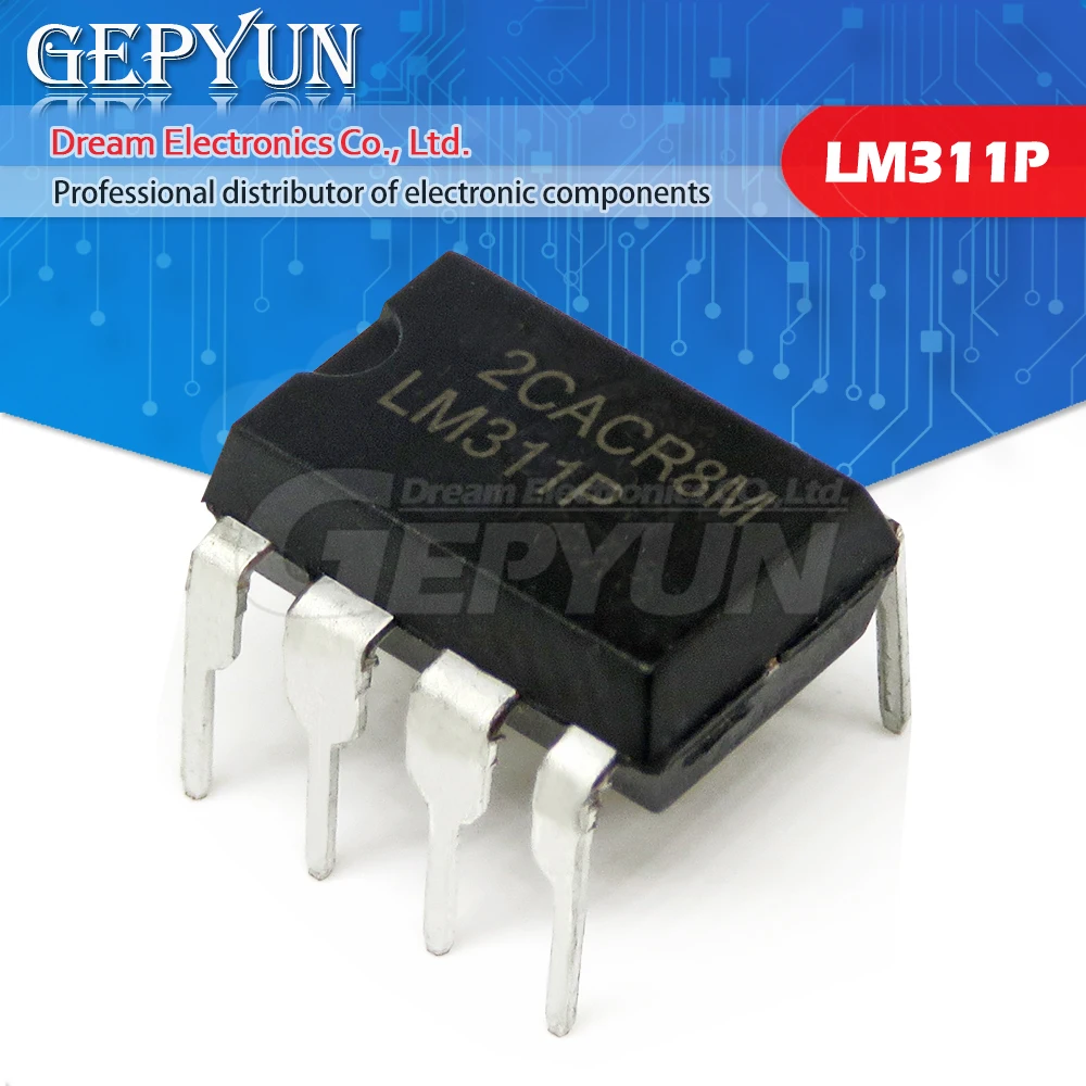 

Дифференциальный Компаратор LM311P DIP8 LM258P DIP LM293P DIP-8 LM311P LM2901 LM2902 LM2903, 10 шт., новый и оригинальный IC
