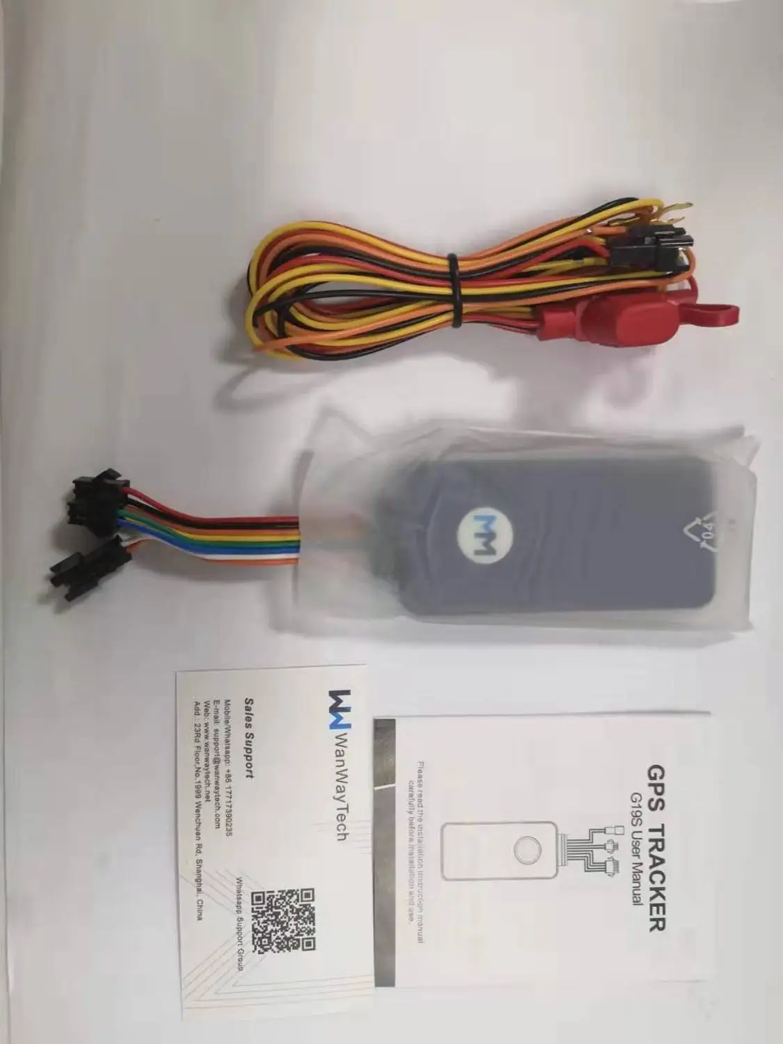 devices and cables Автомобильный gps-трекер WanWayTech G19S стоп-двигатель голосовой мониторинг gps/Beidou поддерживает Быстрое позиционирование отслеживающее устройство - Цвет: devices and cables