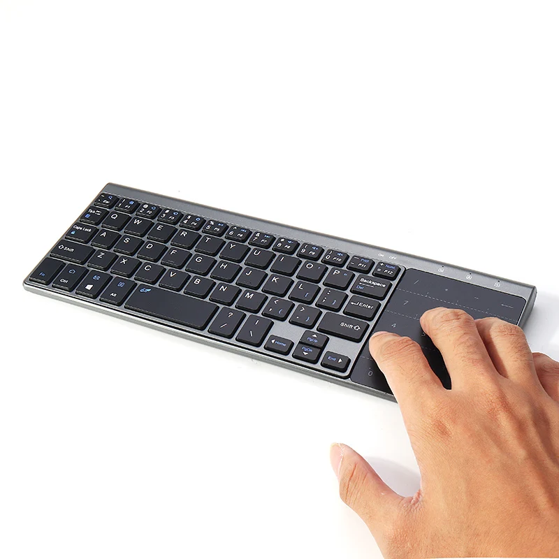 

Thin 2.4GHz USB Wireless Mini Keyboard with Number Touchpad Numeric Keypad for Android windows Tablet,Desktop,Laptop,PC