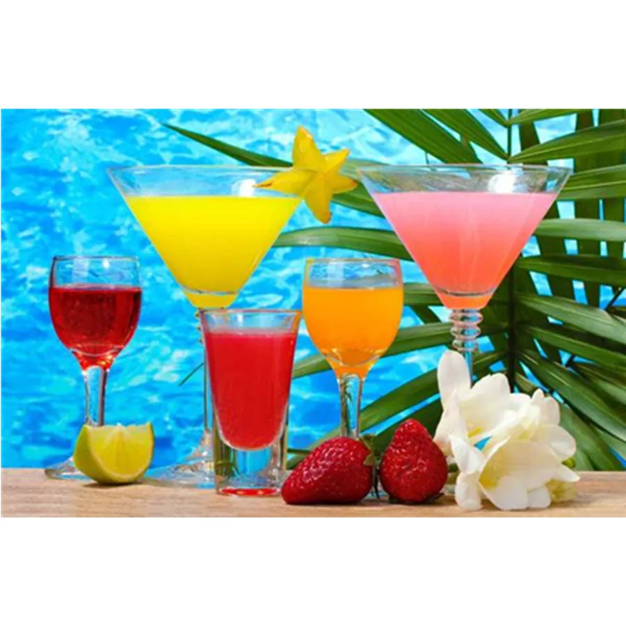 

Картина из страз 5D «сделай сам» в виде винной чашки, полноразмерная/круглая Алмазная вышивка, распродажа мозаичных картин, украшение Стразы...