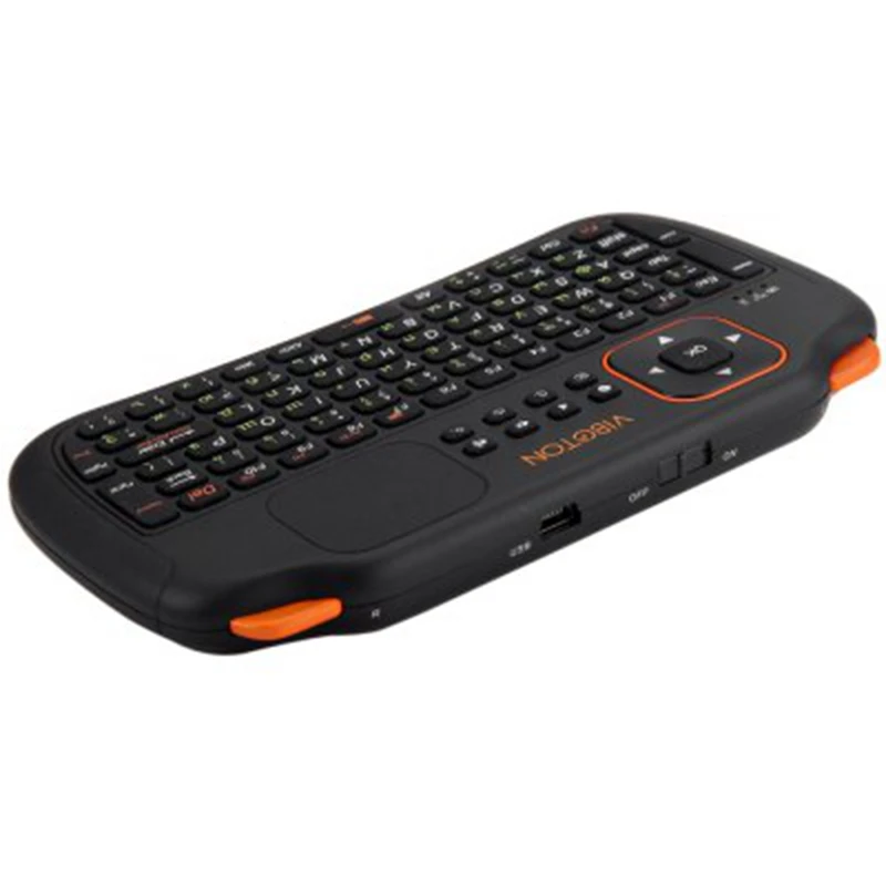 Viboton S1 Russian All-In-One 2.4G Wireless Keyboard Air Mouse Remote Controller with Touchpad for Windows Linux Com | Компьютеры и