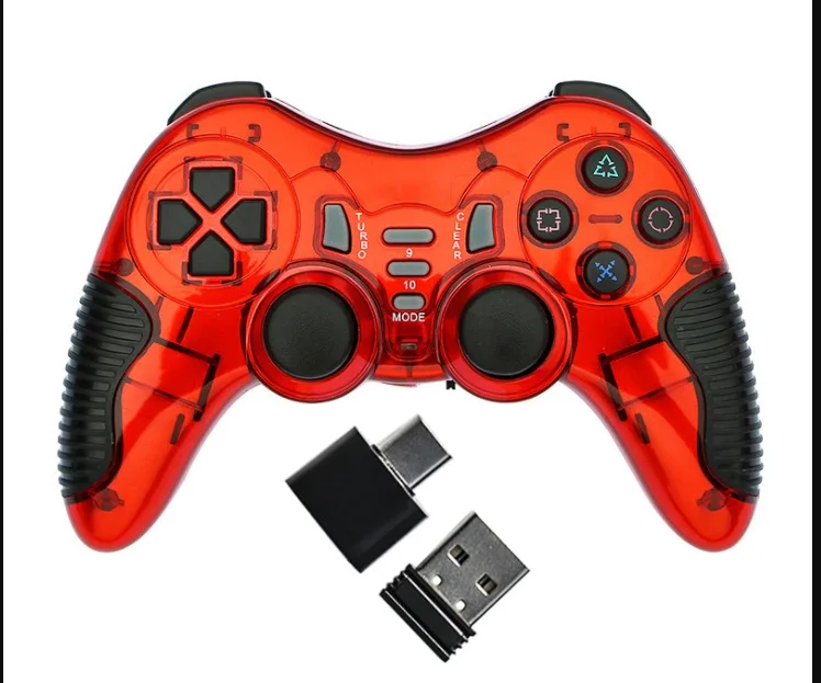 Беспроводной джойстик BT для ps2 и ps3 ПК ТВ приставка|Запасные части| |