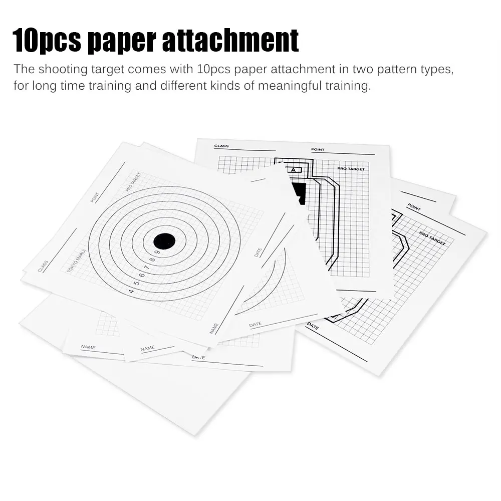 Shooting Target Airsoft Toy Gun Paper Game Airgun Paintball Accessories Hunting Training Outdoor Sports CS | Спорт и развлечения