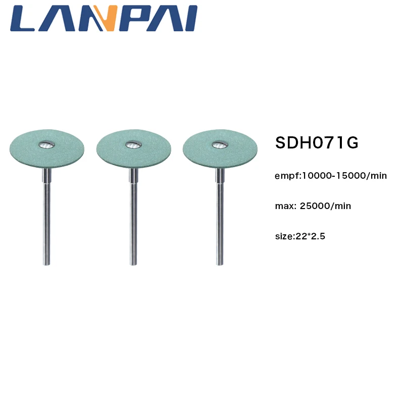 Lanpai 3 шт. стоматологические лабораторные керамические алмазные бриллианты