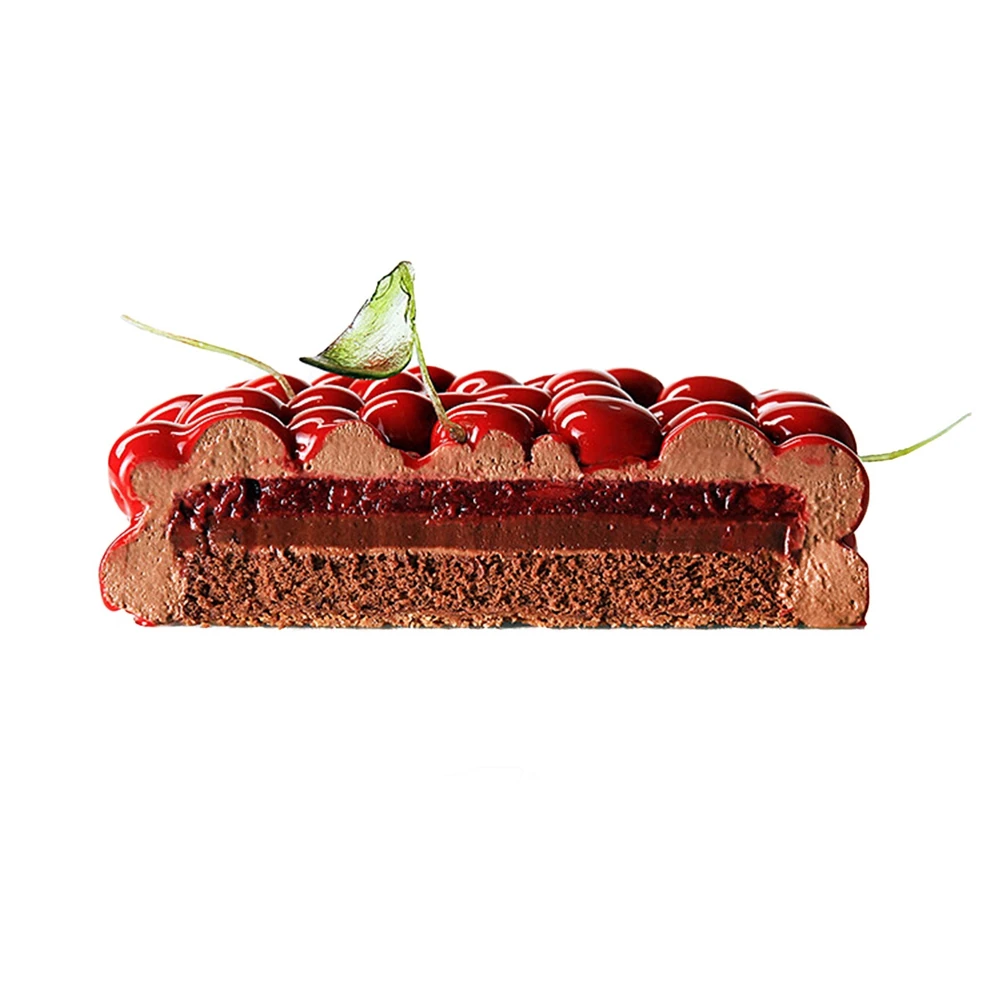 3D силиконовые формы для торта вишня поддон выпечки муссов Шоколад украшения