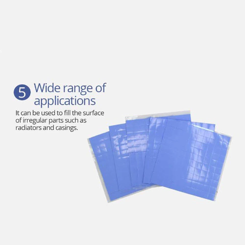 Силиконовые прокладки для теплоотвода ЦПУ 100 шт. радиаторы центрального