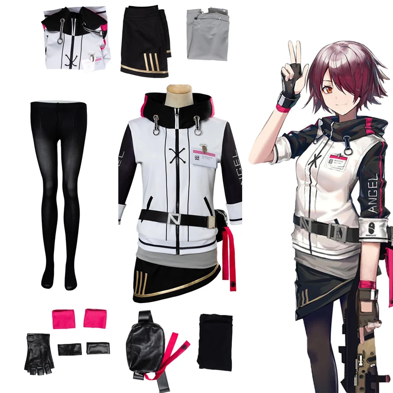 

Arknights Exusiai Cosplay Costume Outfit Jacket Full set Women Men Halloween Carnival Costumes Custom Made