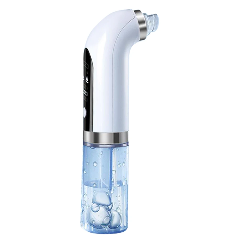 

Electric Small Bubble Blackhead RemoverWater Cycle Pore Acne Pimple Removal Vacuum Suction USB Rechargeable Facial Cleaner Tool