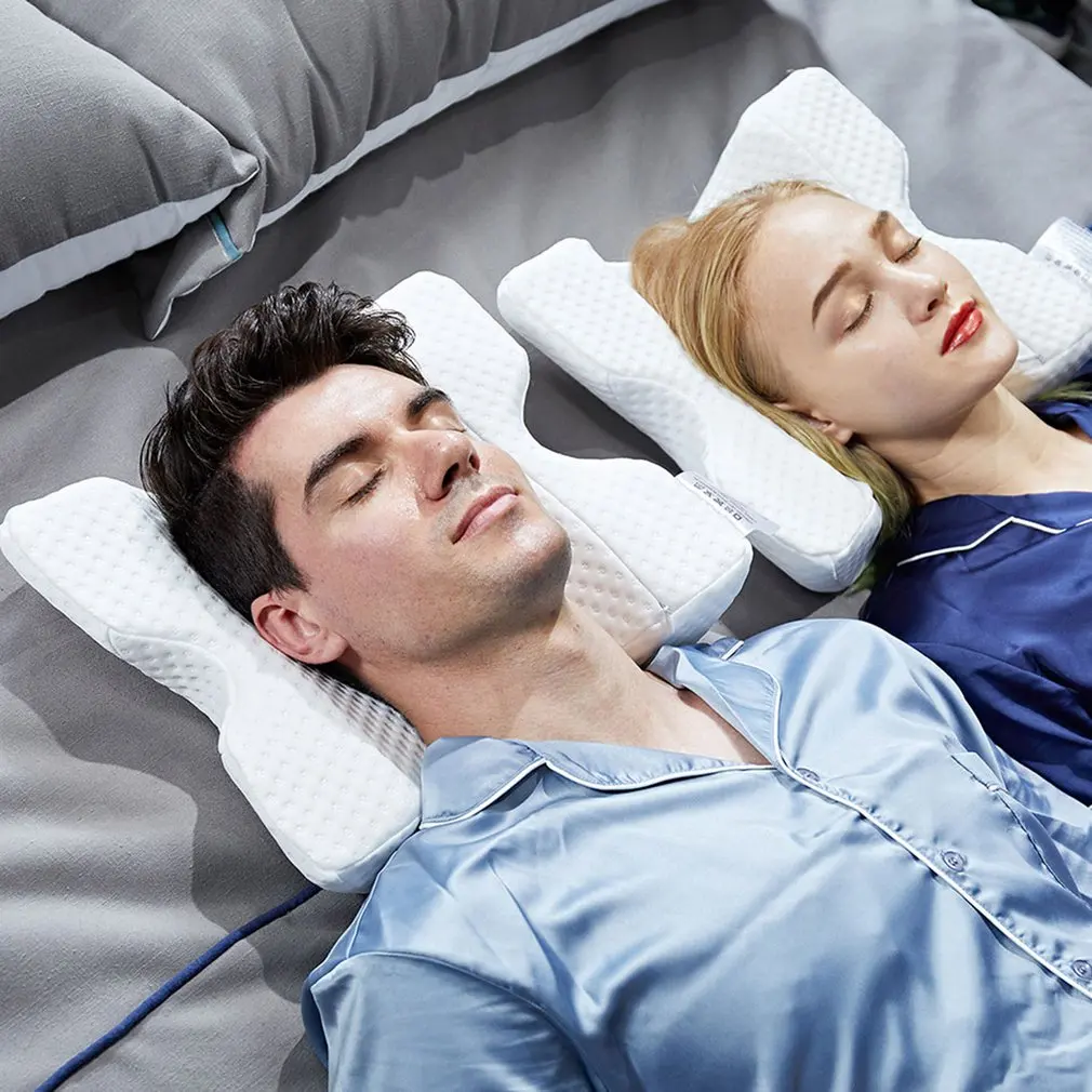 Подушка из пены с эффектом памяти подушка для здоровья шеи пары рук защитой от