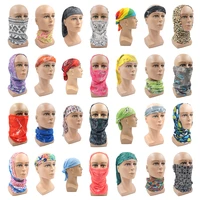 flower series hiking scarf sport headwear women reversible bandanas turban hand band magic scarves outdoor cycling headband