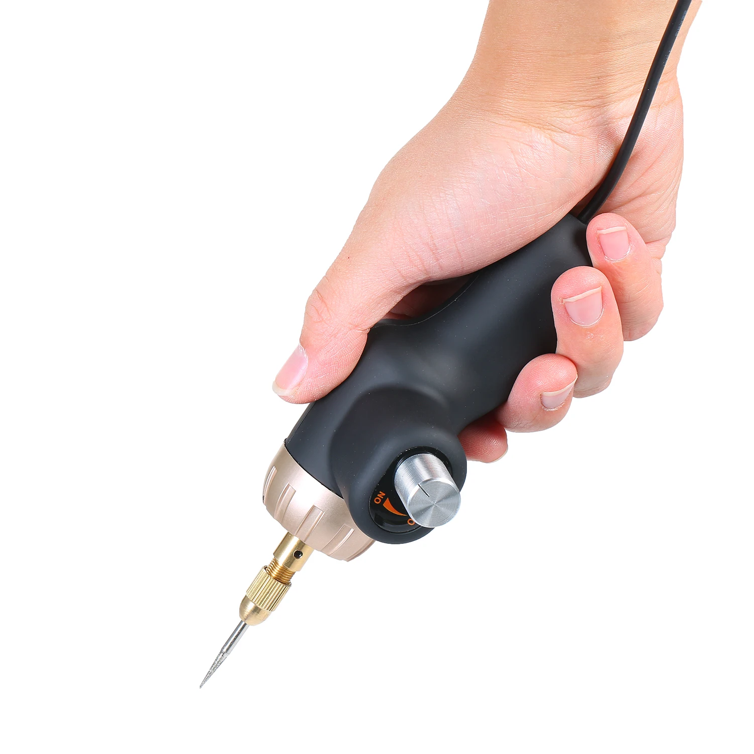 Electric Rotary Engraving Tool 24W Adjustable Speed Polisher DIY Cutting Polishing with 10pcs Accessory Kit | Инструменты