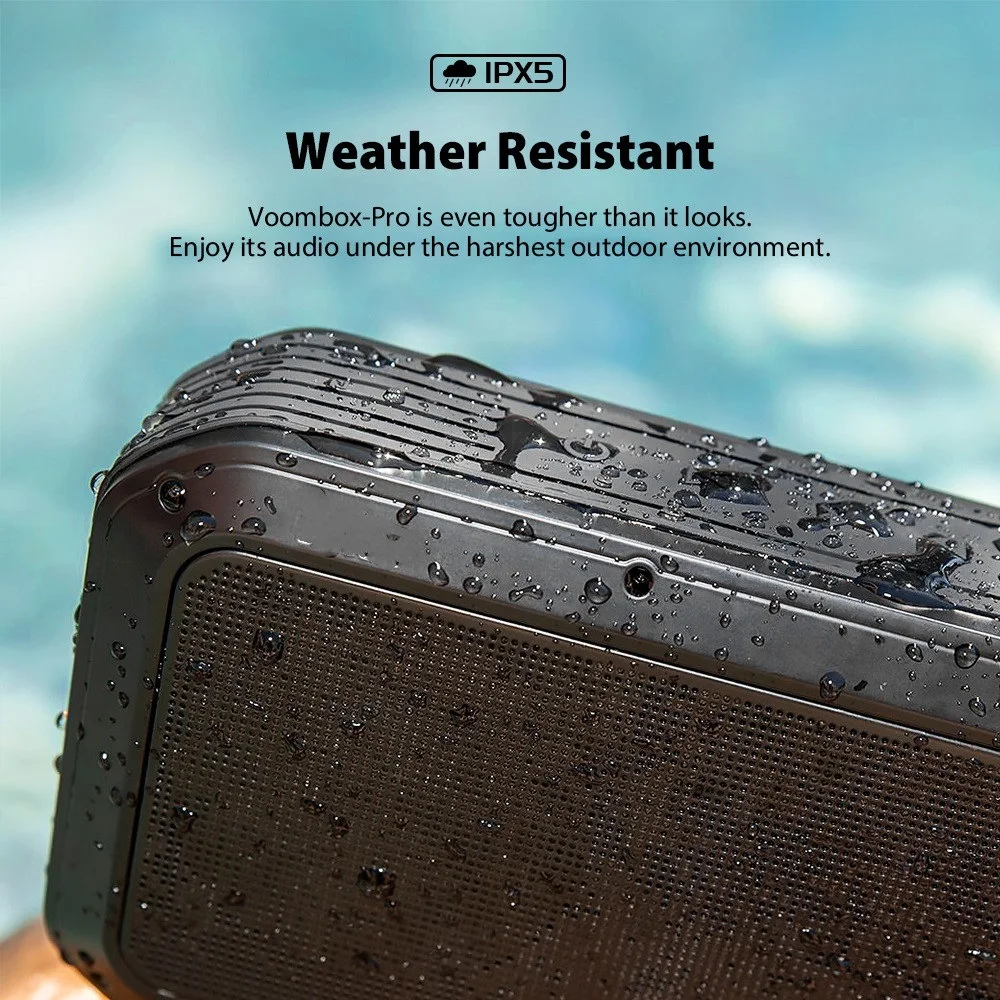 Portable Bluetooth Wireless speaker 40w Super bass with 10000 mAh for 18-Hour Playtime IPX5 Water-Resistant | Электроника