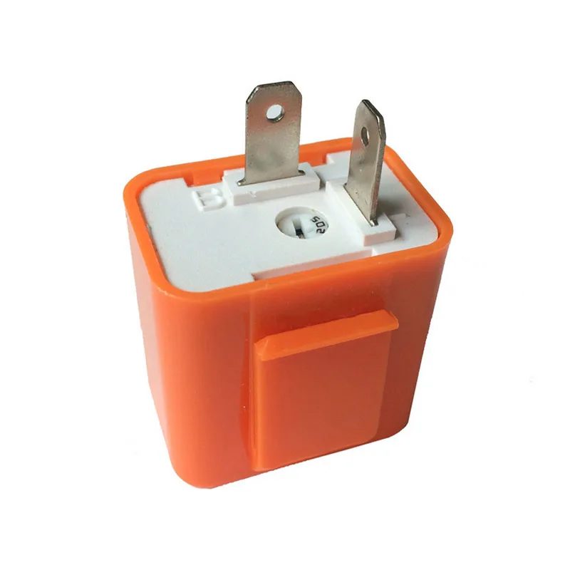 12 В 2 Pin Регулируемая частота светодиодный мигалка реле поворотов Индикатор для