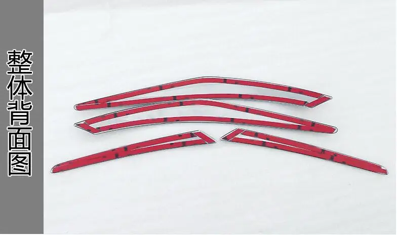 Автомобильный Стайлинг хромированный задний фонарь Крышка лампы отделка полосы