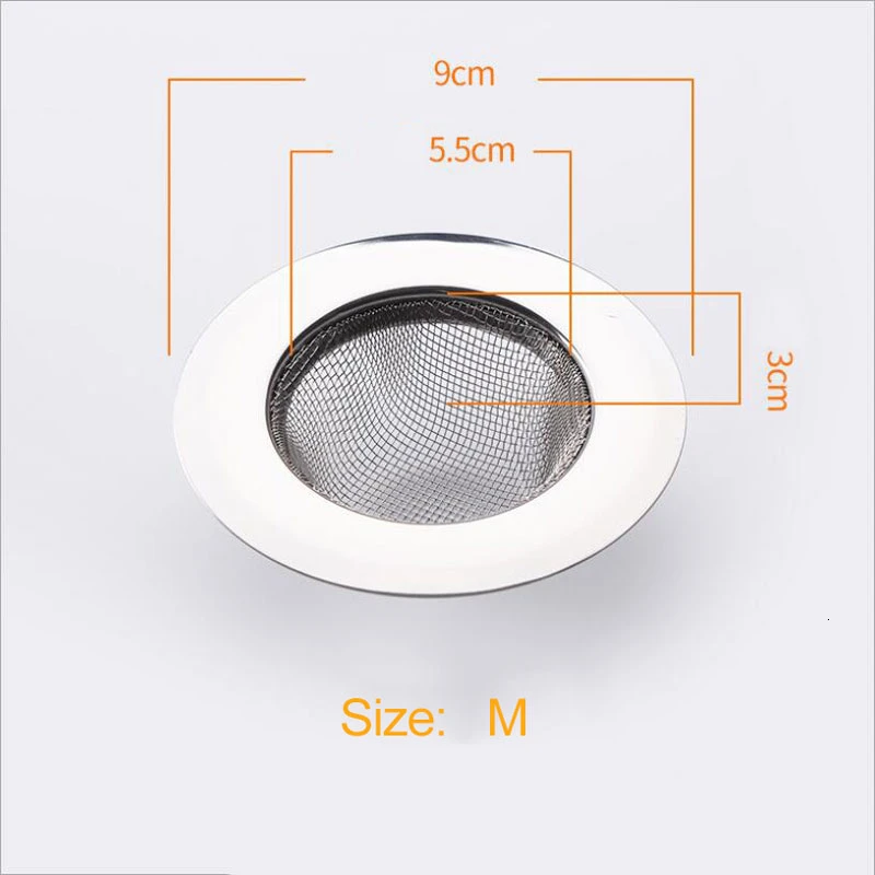 Сетчатый фильтр из нержавеющей стали для ванной и бассейна|Дуршлаги сита| |