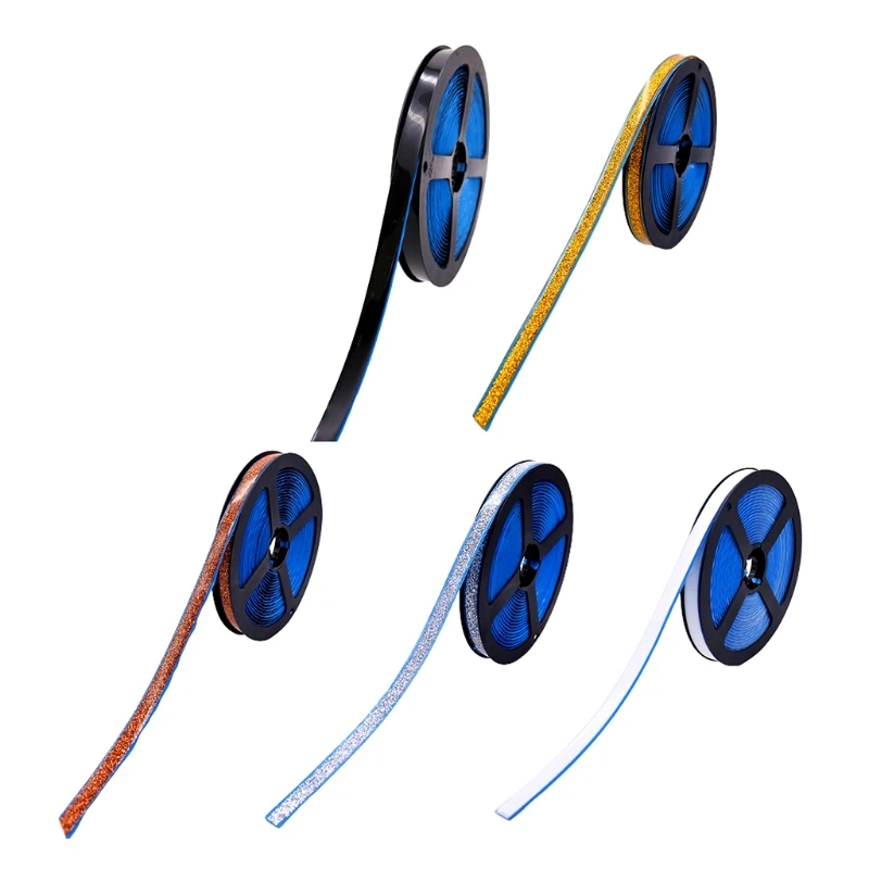 

7.5mmx6M Self Adhesive Moldproof Tape Glitter PU Caulk Strip Sticker for Bathtub Bathroom Toilet Kitchen Window Slit Gas B03E