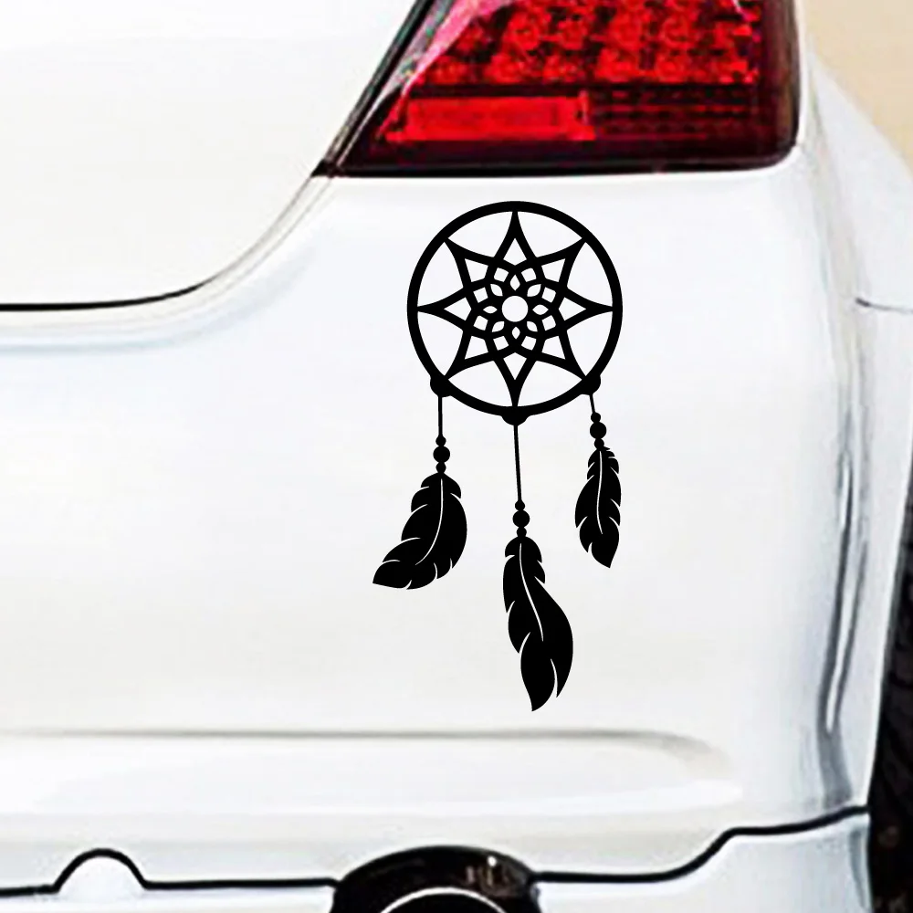 

Colorful Feather Car Stickers Decal Decor Mural Vinyl Covers