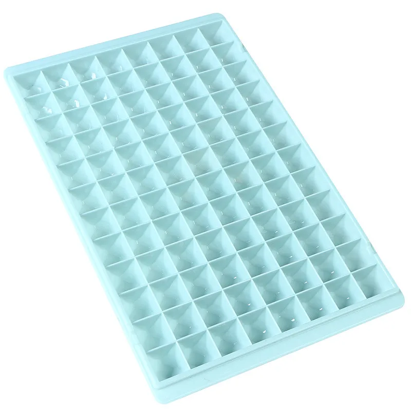 96 ячеек Творческий силиконовая форма для льда поднос кубика прессформы коробка