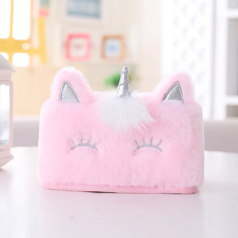 Украшение для вечеринки в виде единорога плюшевая коробка салфеток украшения