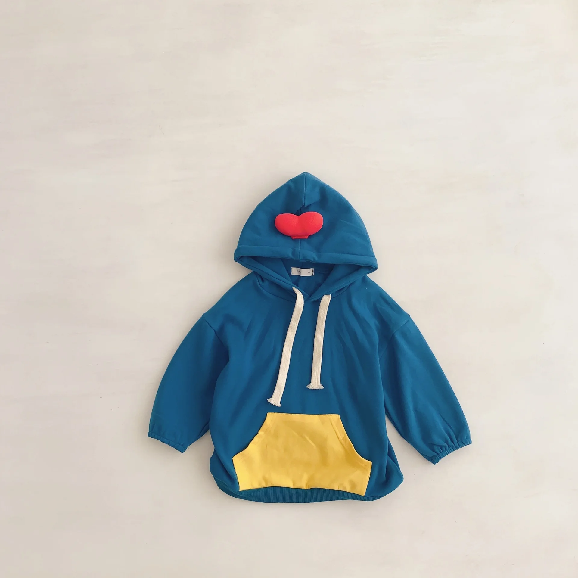 

New Fashion Baby Boys Girls Long Sleeve Bodysuit Child Hooded Cute Color Clothes Newborn Spring Autumn Cotton Overalls Outfits