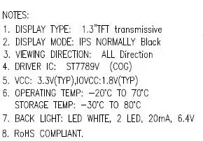 Ips 1,3 дюймов 45P HD TFT lcd цветной круглый экран ST7789 MCU/RGB/SPI интерфейс 240*240