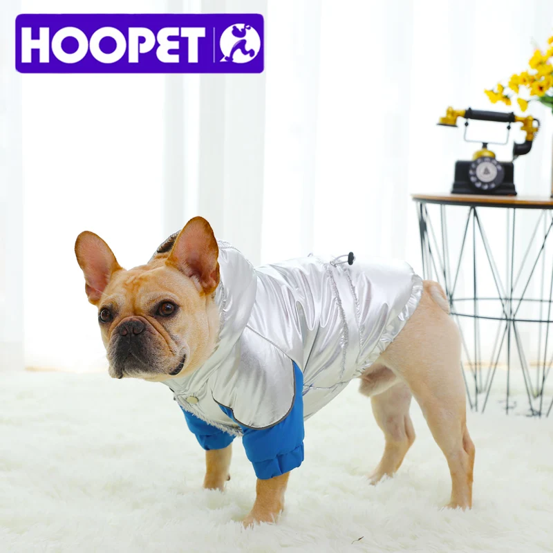 Одежда для собак HOOPET зимние теплые куртки щенков чихуахуа толстовки маленьких и