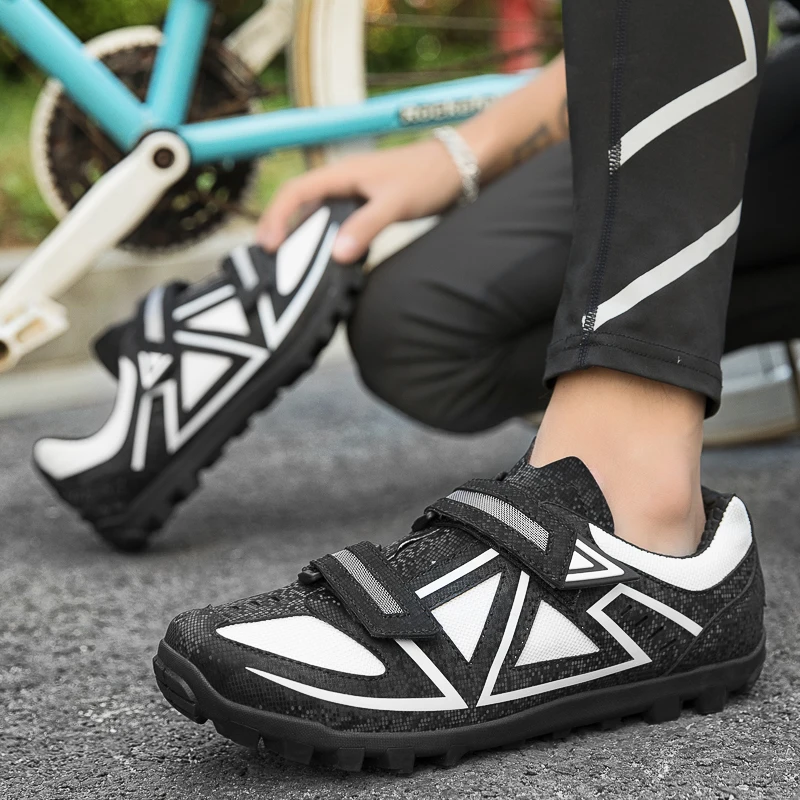 Harga Sepatu Bersepeda Pria Sneakers Sepeda Sepatu Olahraga Sepeda Luar Ruangan Sol Karet Sepatu Sepeda Gunung Dewasa Sepatu Sepeda Motor Trail Sepatu Sepeda