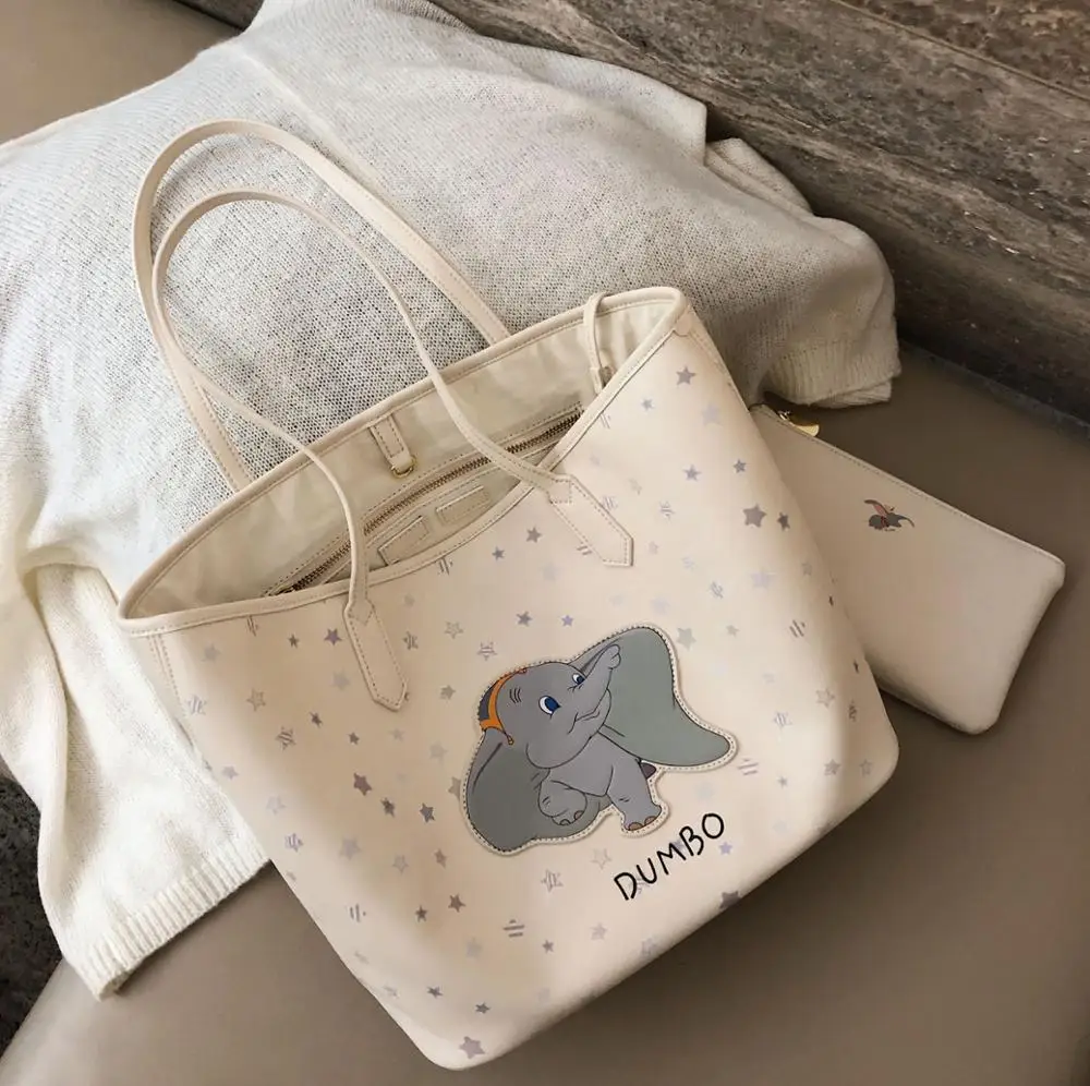 Сумка Детская Дамбо Disney модная уличная вместительная портативная Сумочка на