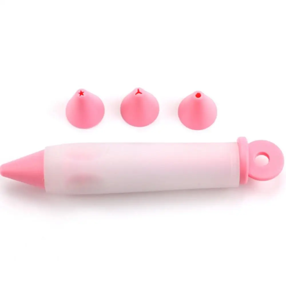 Пищевая силиконовая ручка для письма украшения торта шоколада пистолет крема