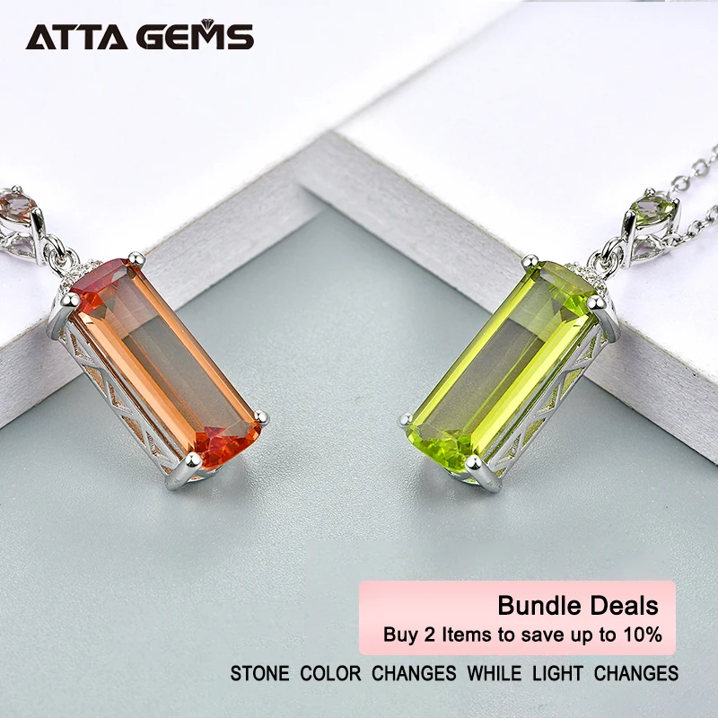 Женская подвеска из стерлингового серебра Sultanite специальная бижутерия для