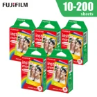 Белая пленка для Fuji Instax Мини-пачка цветов радуги для пленка 10 листов фотобумаги с изображениями на тему мгновенный аксессуар для печати для ЖК-дисплея с подсветкой Fujifilm Instax Mini 7s825909