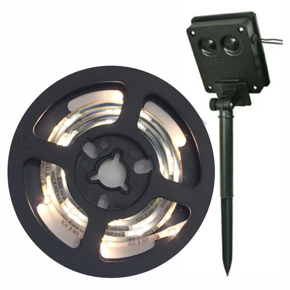 

Garden Decor Free Cut Easy Install Solar Powered SMD 2835 LED Strip Light Flexible Smart Lawn Patio Street Outdoor Waterproof