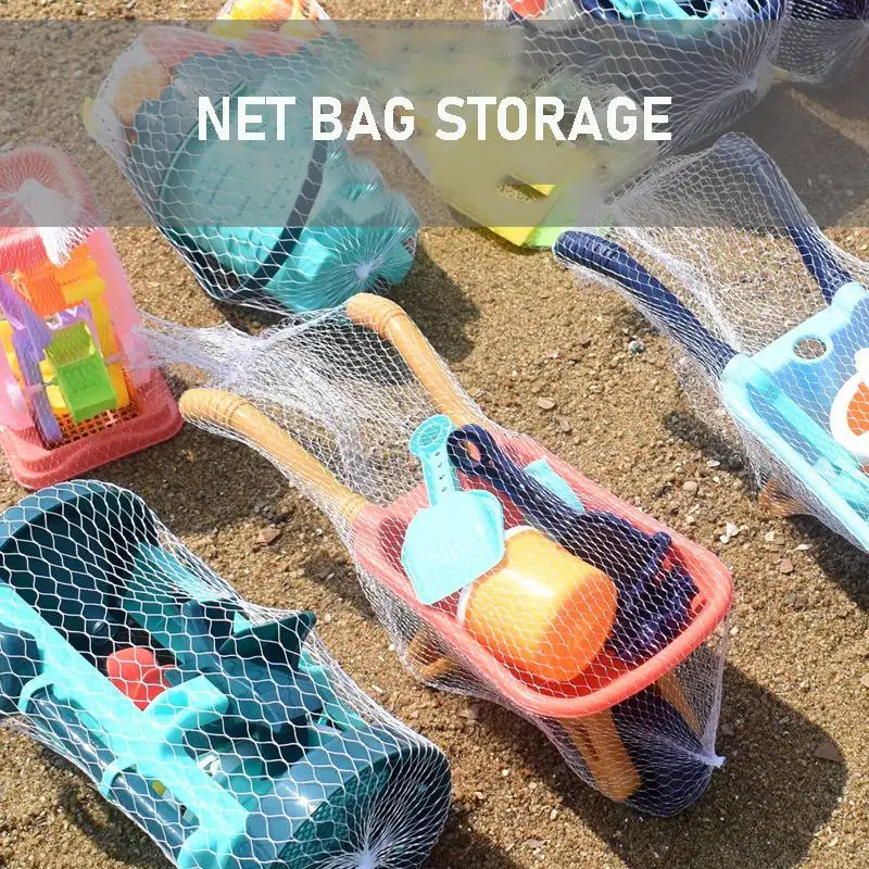 

Children's Beach Toys Digging Sand And Playing With Water Set Bucket Summer Beach Toys Playing With Water Game Cart Children's