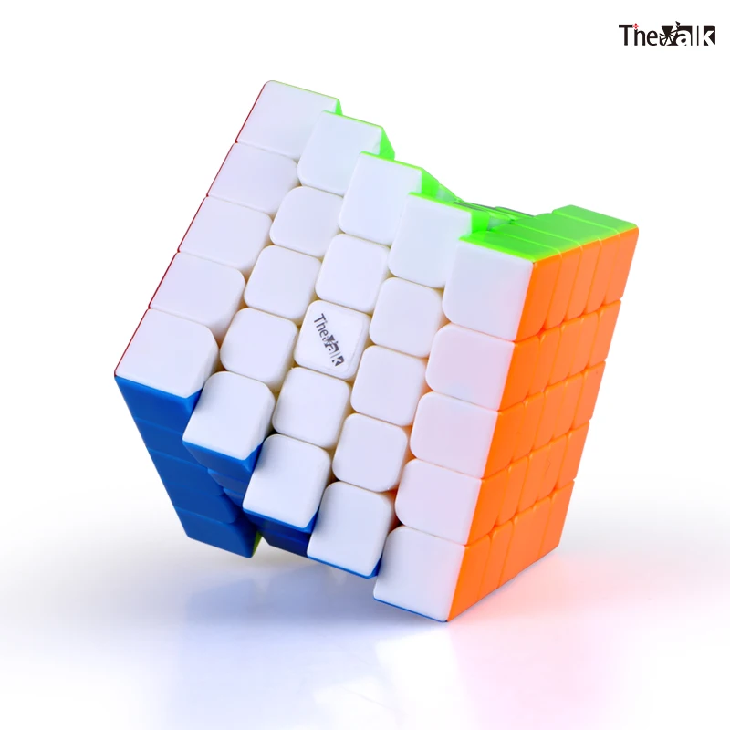 

ZY-Wisdom QIYI The valk 5M Cube 5x5x5 Magnetic cube Professional Anti-compression Speed Cube High difficulty for the game