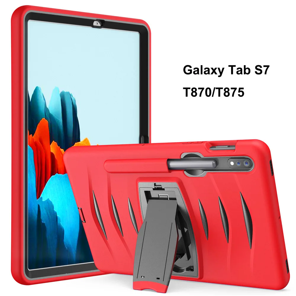 

Ударопрочный чехол-подставка для Samsung Galaxy Tab S7, 11 дюймов
