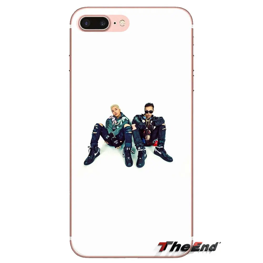 Прозрачный чехол из термополиуретана с мешок kpop bingbang GD логотип для htc один U11 U12 X9 M7