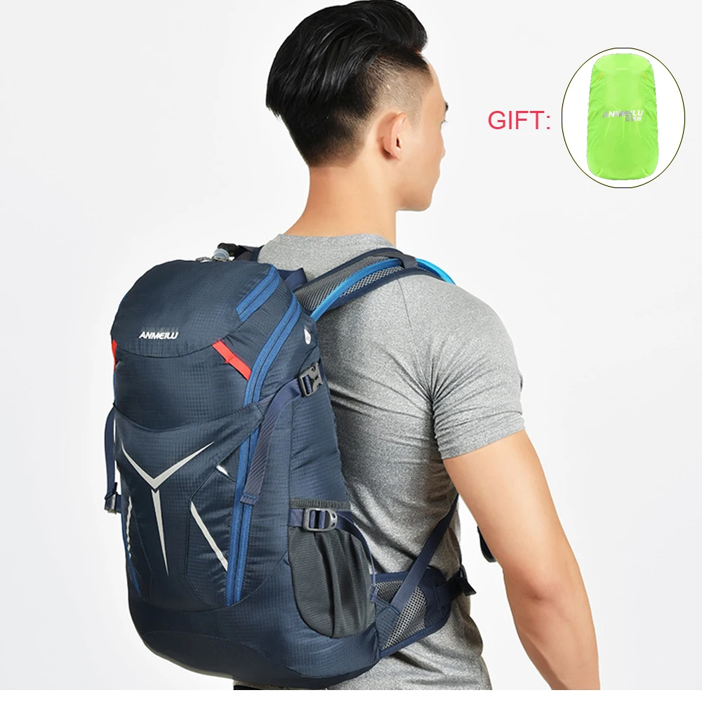 

Large capacity men's camping backpack soft back outdoor waterproof backpack hiking camping hunting bag foldable backpack 18L