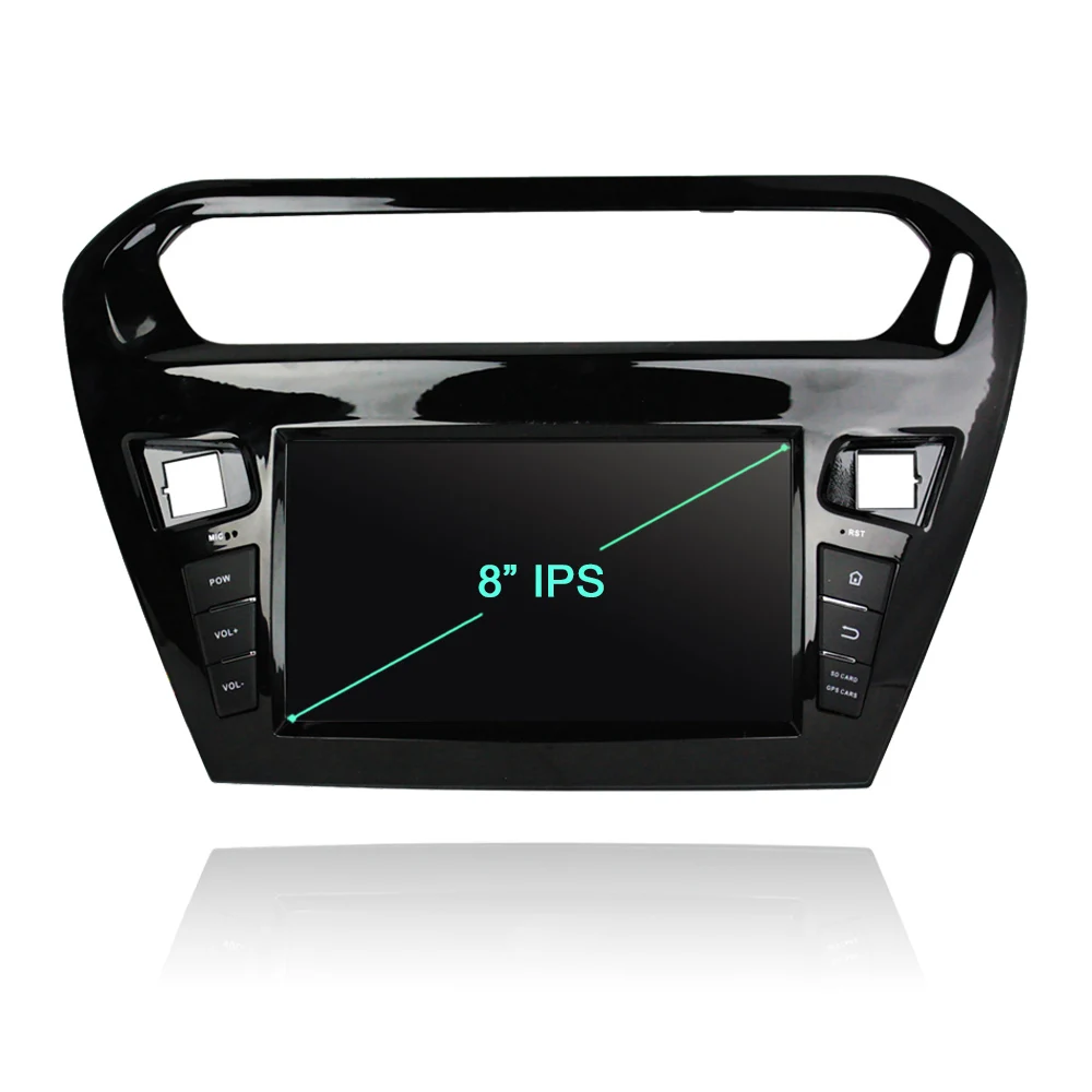 Автомобильный DVD-плеер 720P PX6 DSP Android 9. 0 4 Гб + 64 8 ядер GPS RDS Авторадио BT 11 IPS для CITROEN Elysee