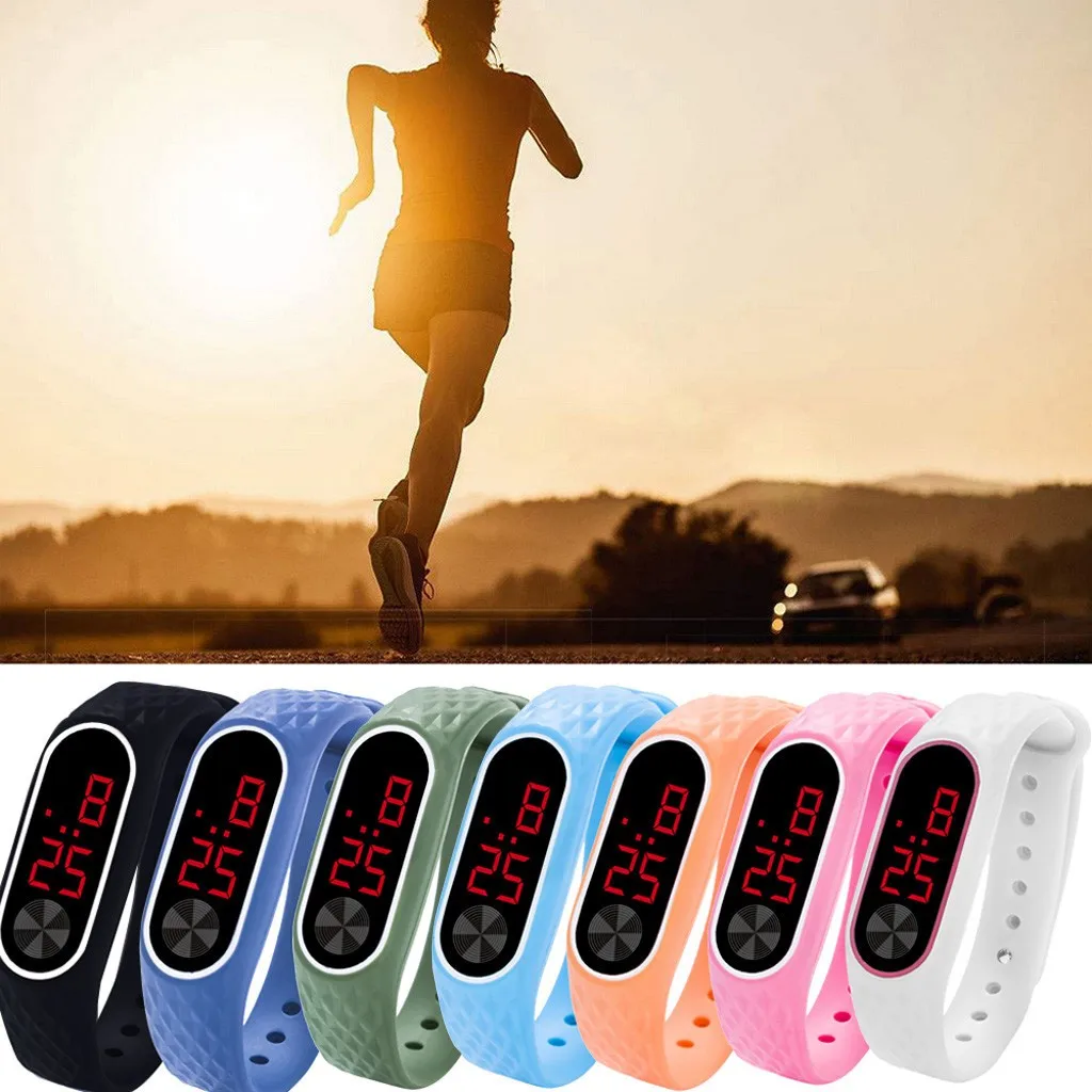 

Led Digital Watch Don't Let Children Forget The Time Fashion Watch Children Sport Electronic Wristwatch Clock Student Watch