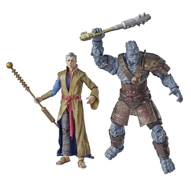 Оригинальные Marvel Legends серии 80th юбилей Grandmaster& Korg фигурка игрушки Brinquedos Фигурки Модель подарок