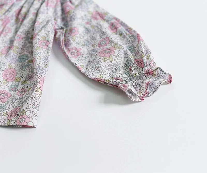 Футболка с длинными рукавами для девочек детская хлопковая круглым вырезом